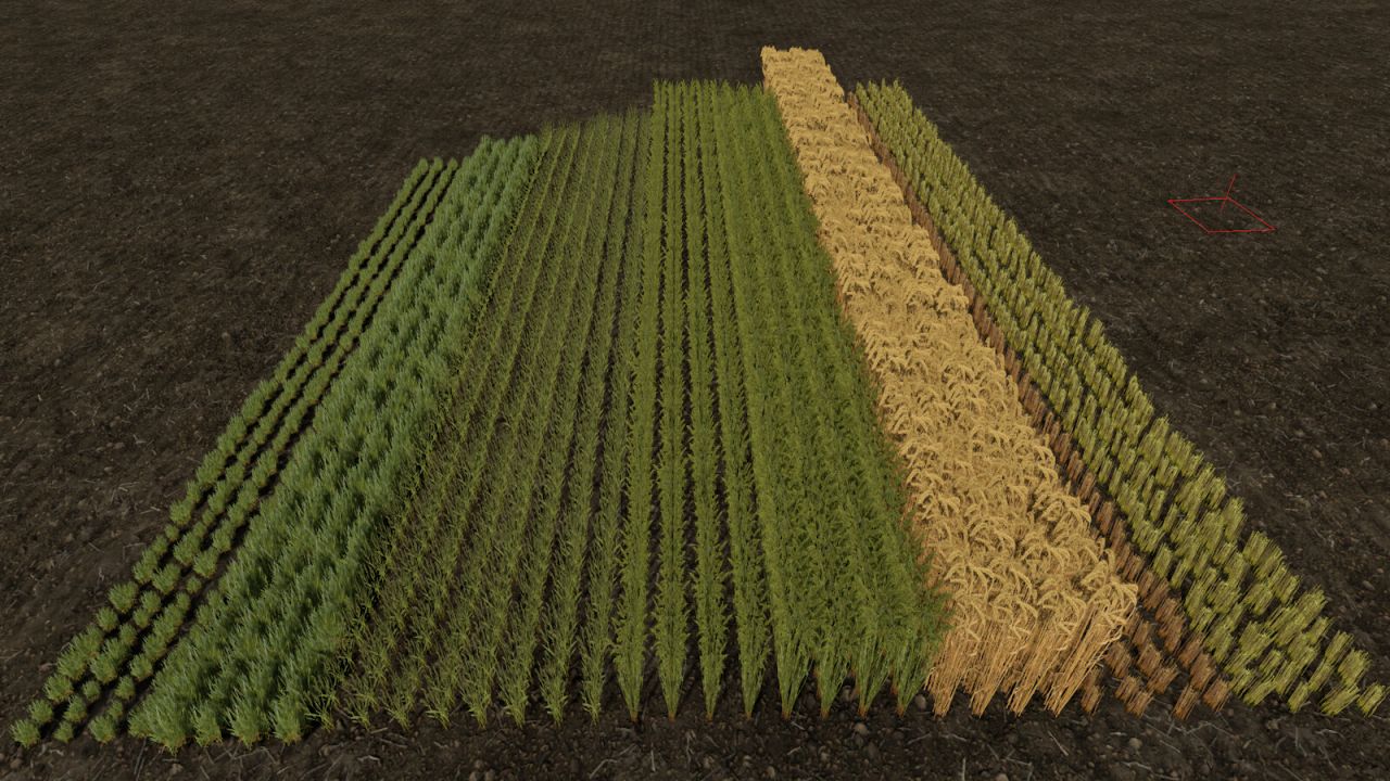 Semis en rangs d'orge, d'avoine, de blé et de canola (Prefab) FS25