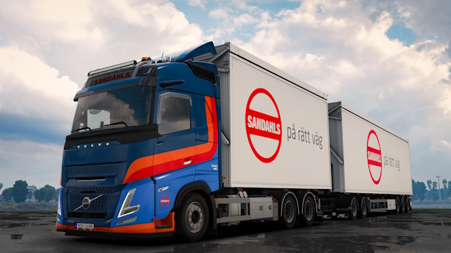 Sandahls Volvo Aero MT Eksjö & Bussbygg Combo