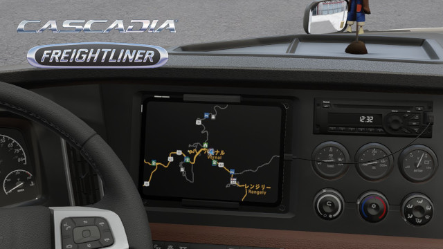 Dashboard Navigation Tablet for Cascadia