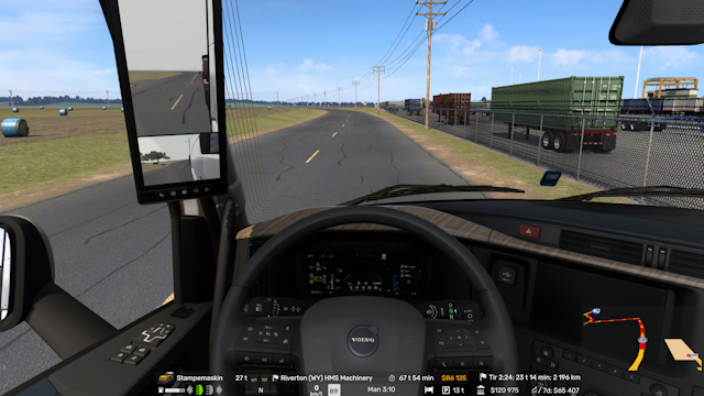 Bottom Bar With Map For ATS 1.60
