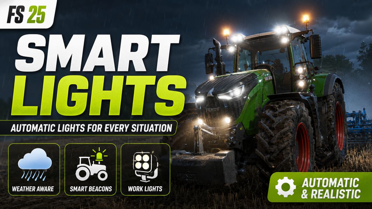 Lumières intelligentes FS25