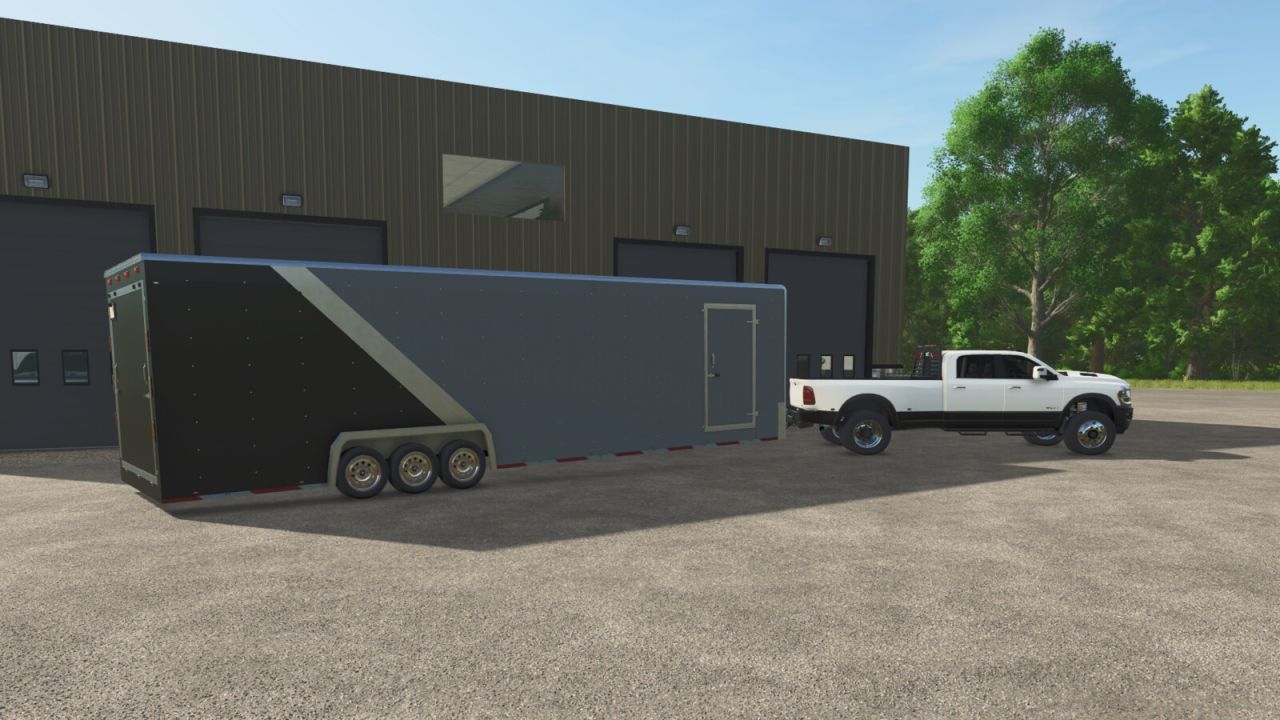 Remorque fermée de 35 pieds FS25