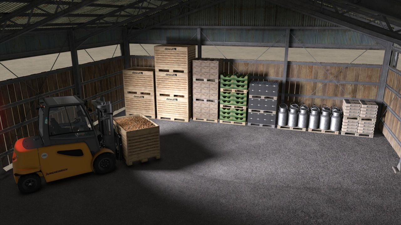 Extension De Stockage D'objets Pour Palettes Empilables FS25