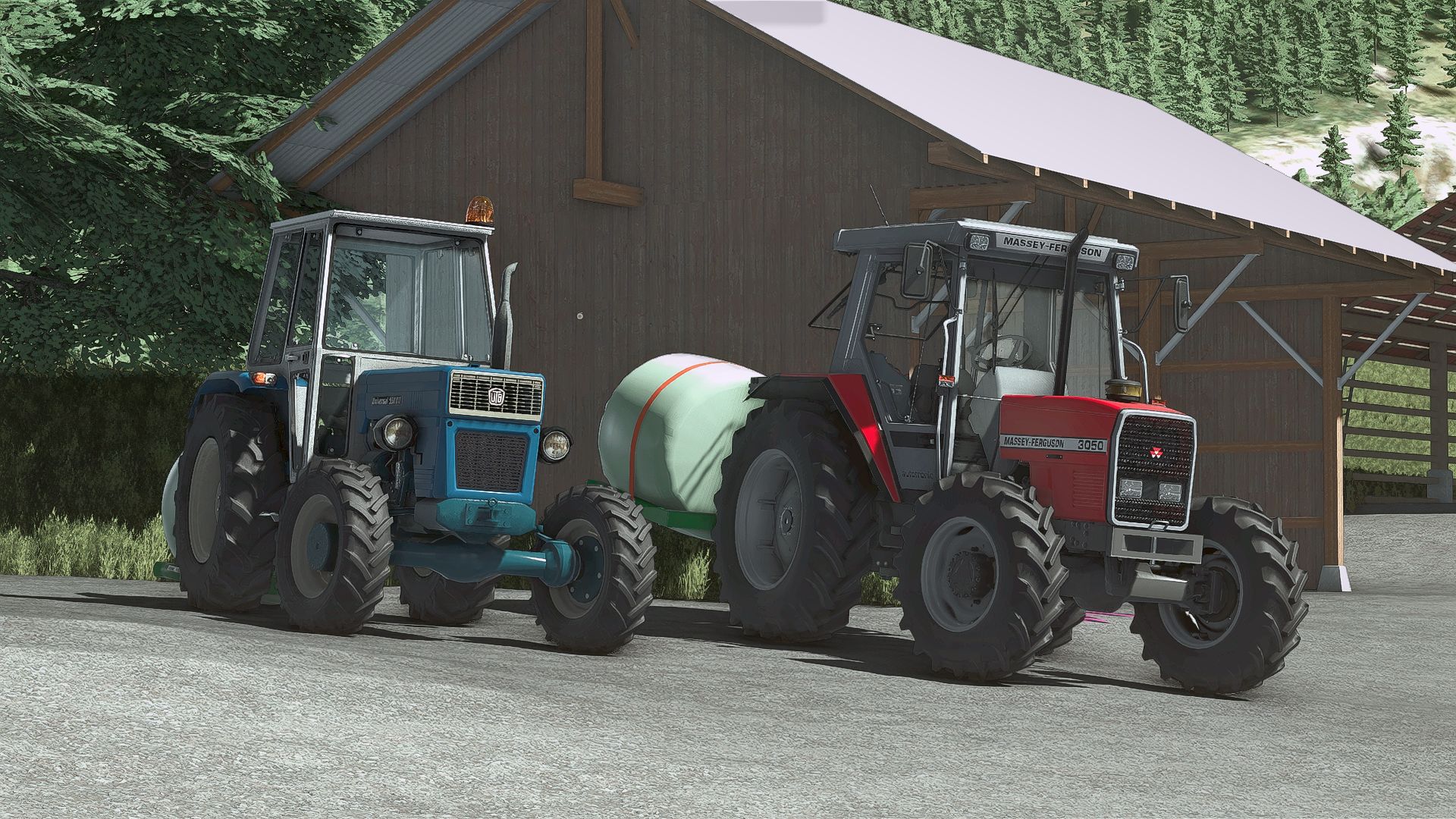 Fourches à balles Music Menges FS25