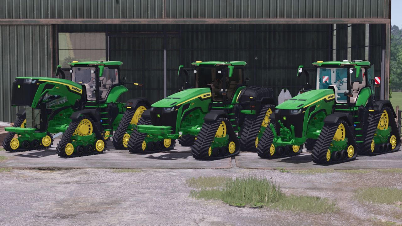 John Deere 8RX540 High Horsepower Et Réservoirs Latéraux FS25