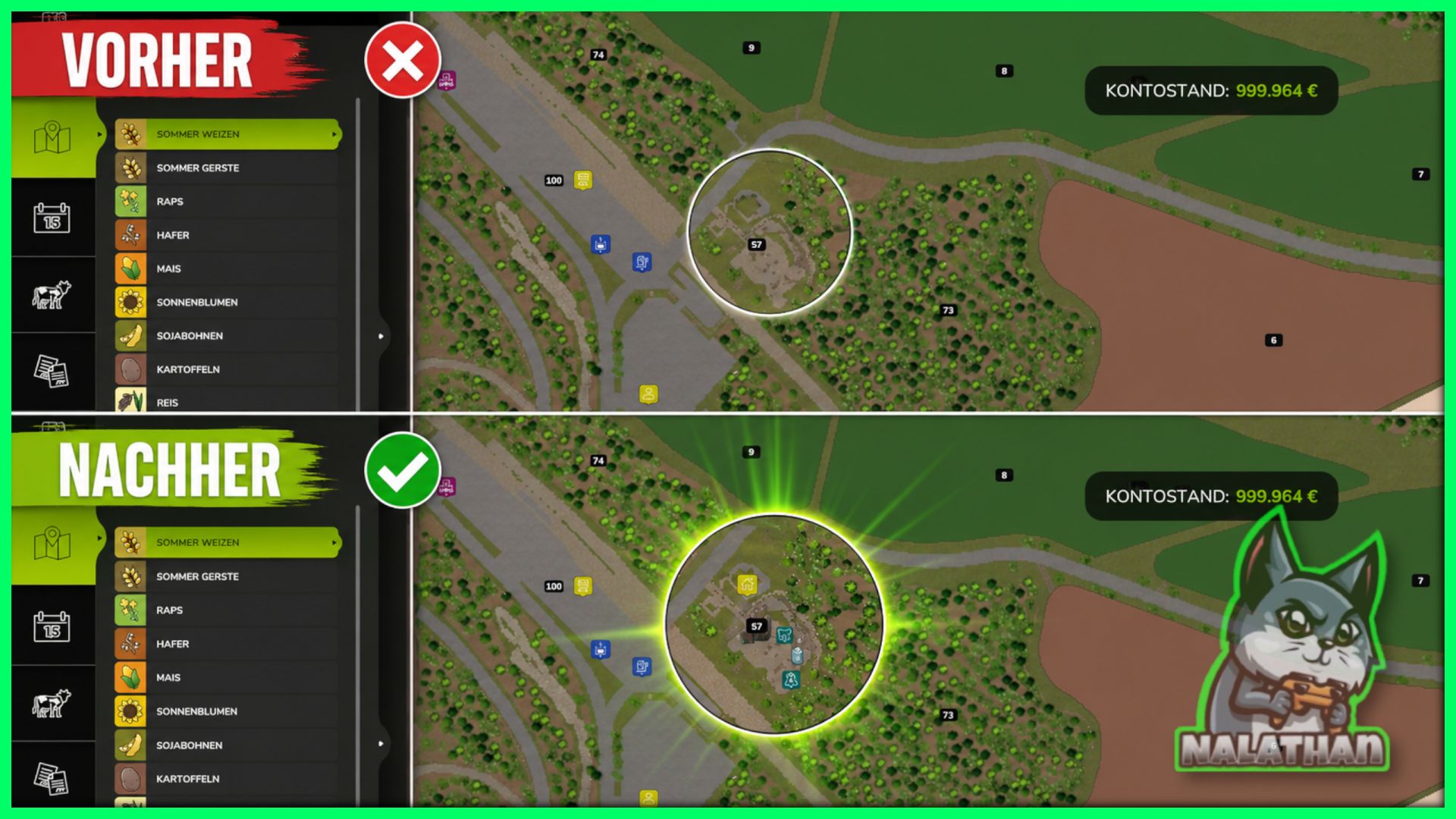 Révéler les granges cachées FS25
