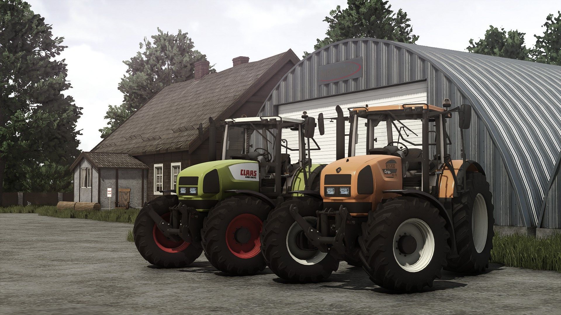 CLAAS / Renault Ares 836 RZ (Rust Edition)